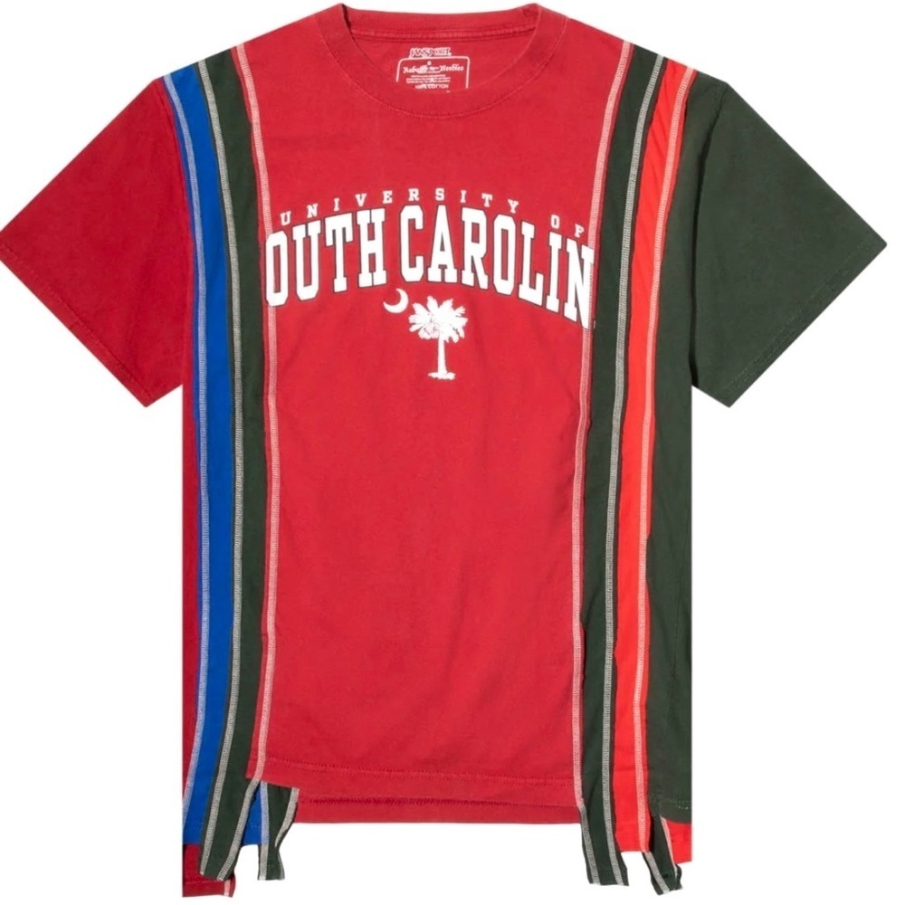 NWT Needles 7 Cuts Shirt short Sleeve , vintage reconstructed college tees